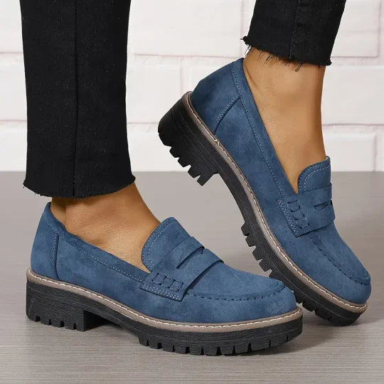 Women’s Loafers with Slip-On Design and Non-Slip Sole