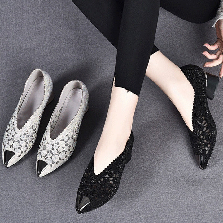 Women’s Sandals with Rhinestone Accents