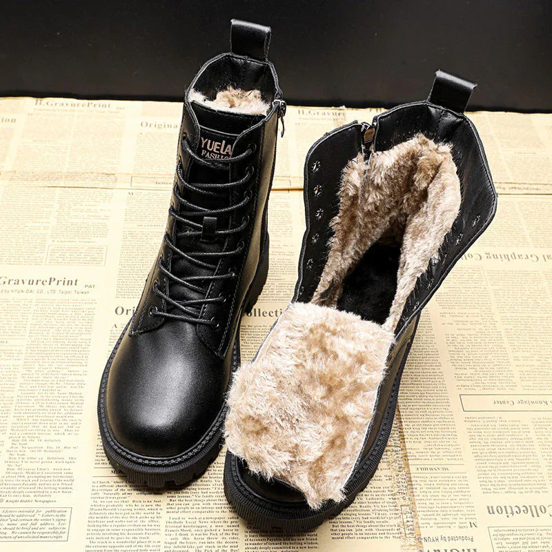 Women’s Winter Boots with Slip-Resistant Outsole and Lining