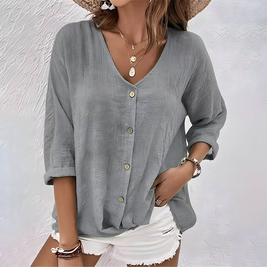 Women's Button-Down Blouse