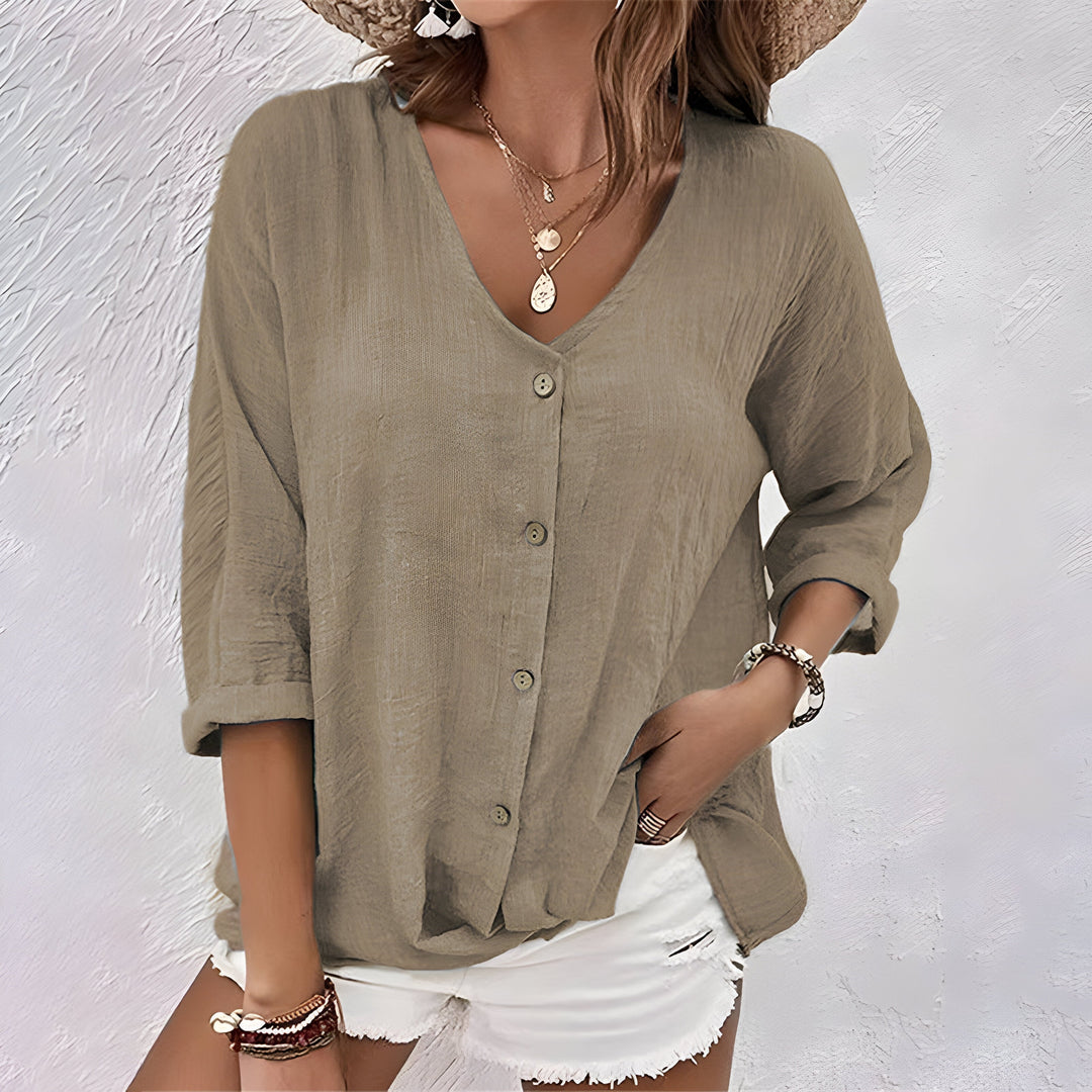 Women's Button-Down Blouse