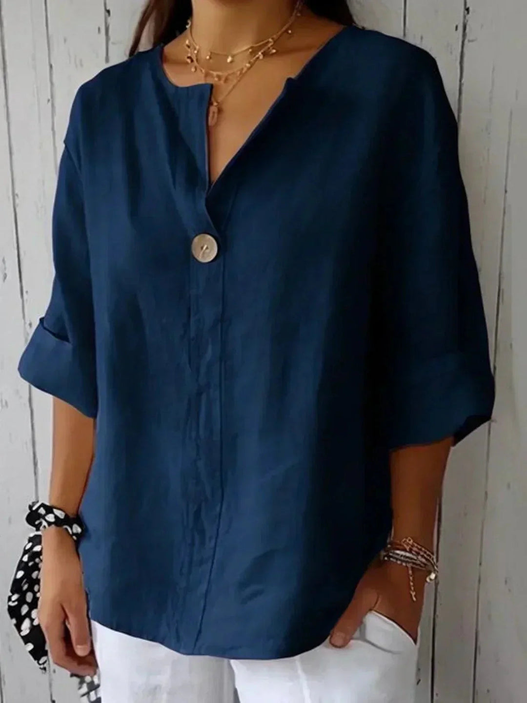 Women's Button-Down Blouse