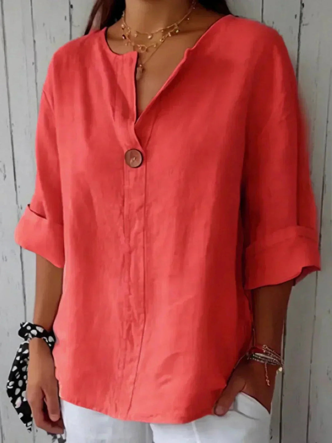 Women's Button-Down Blouse