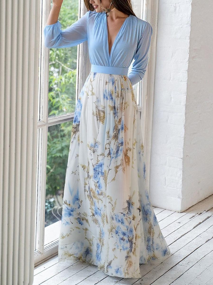 Women's Floral Maxi Dress