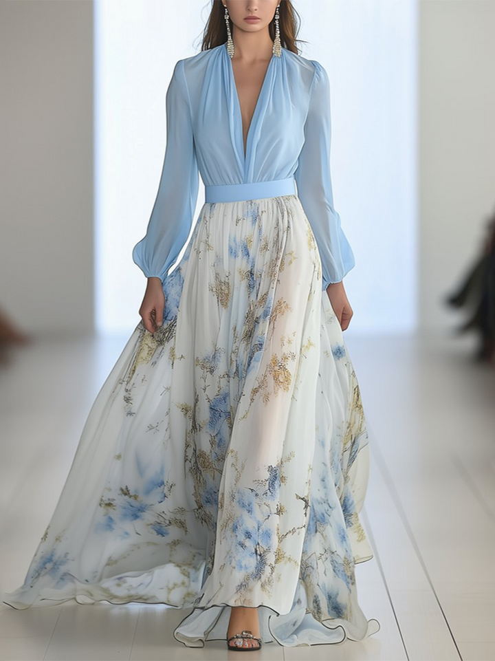 Women's Floral Maxi Dress