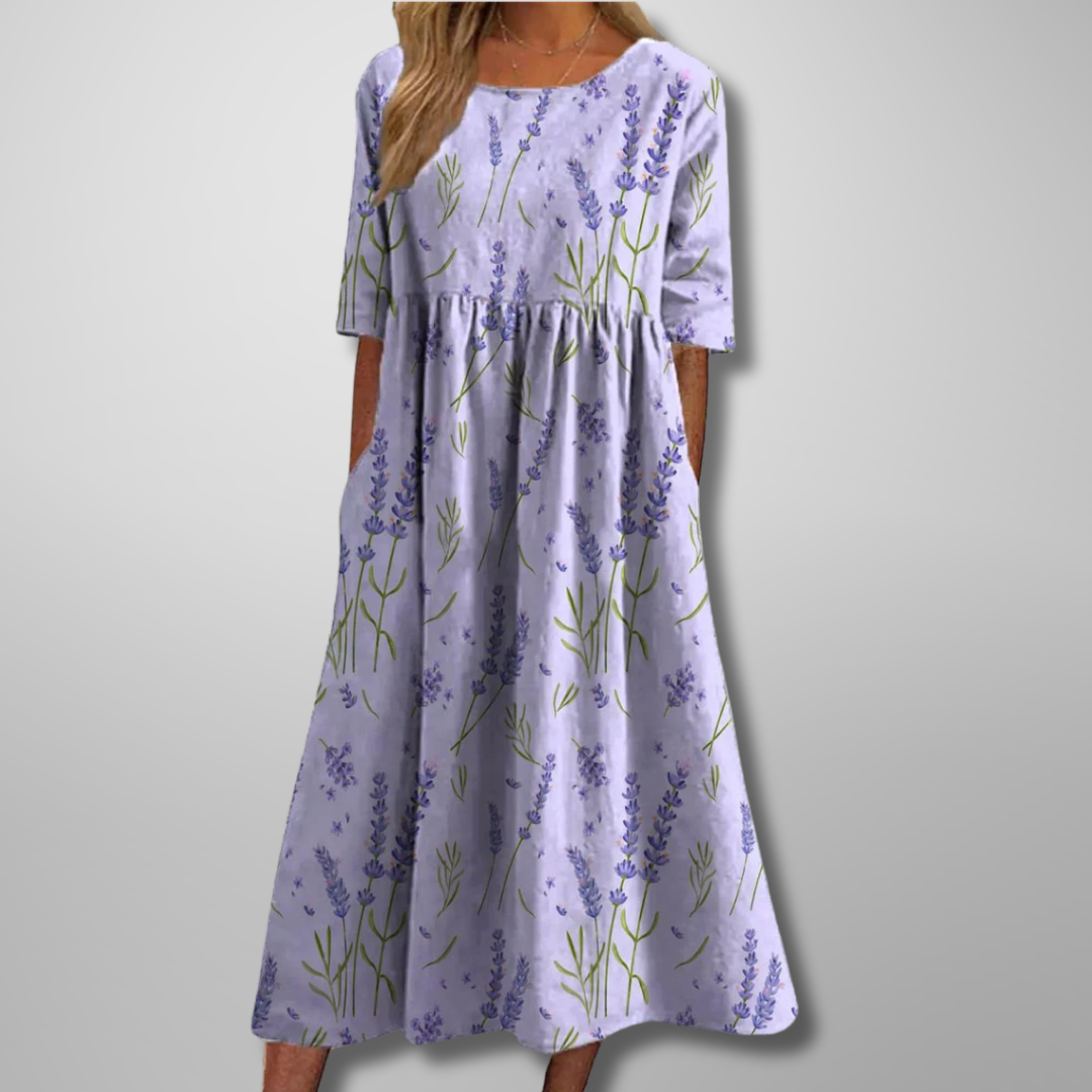 Women's Floral Summer Maxi Dress