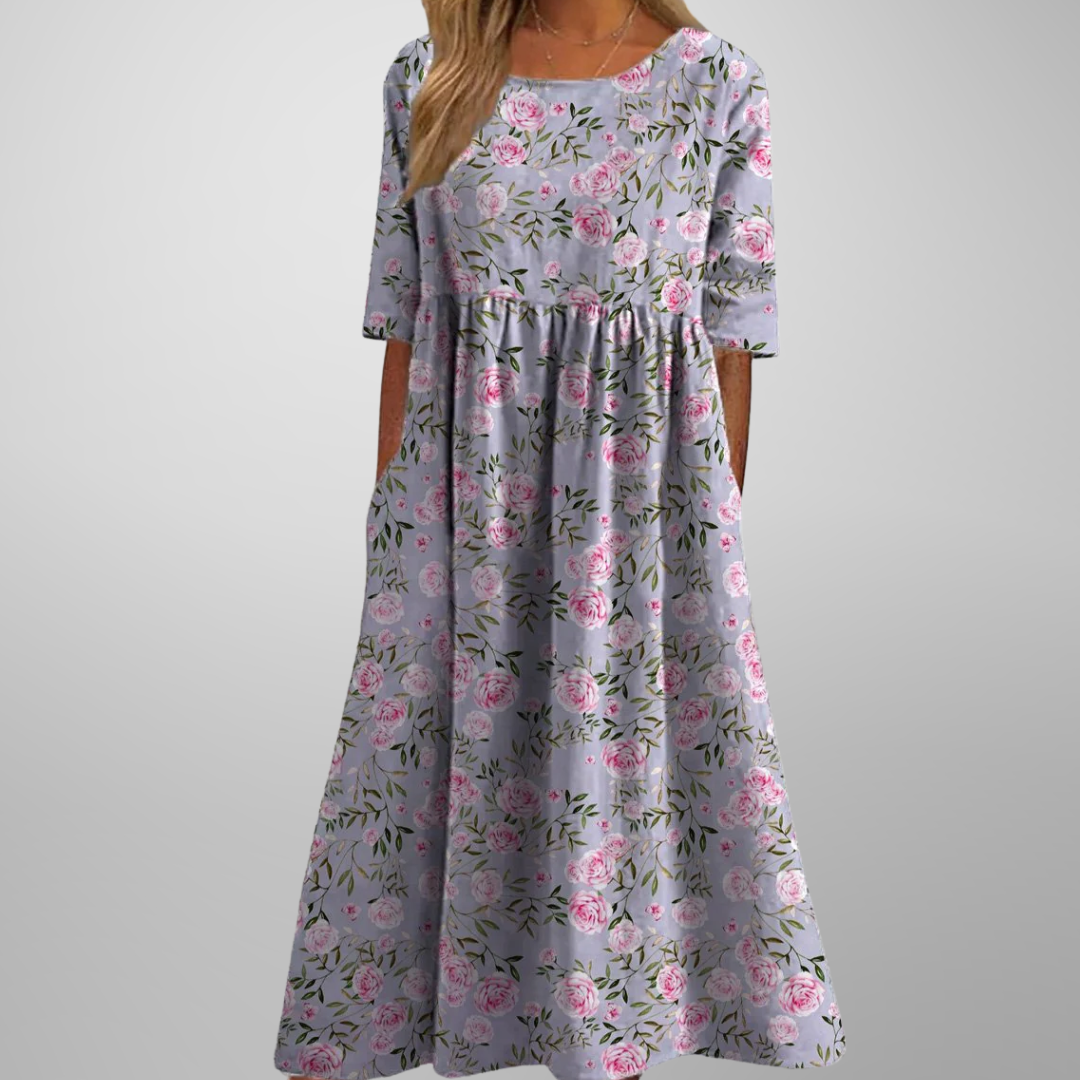 Women's Floral Summer Maxi Dress
