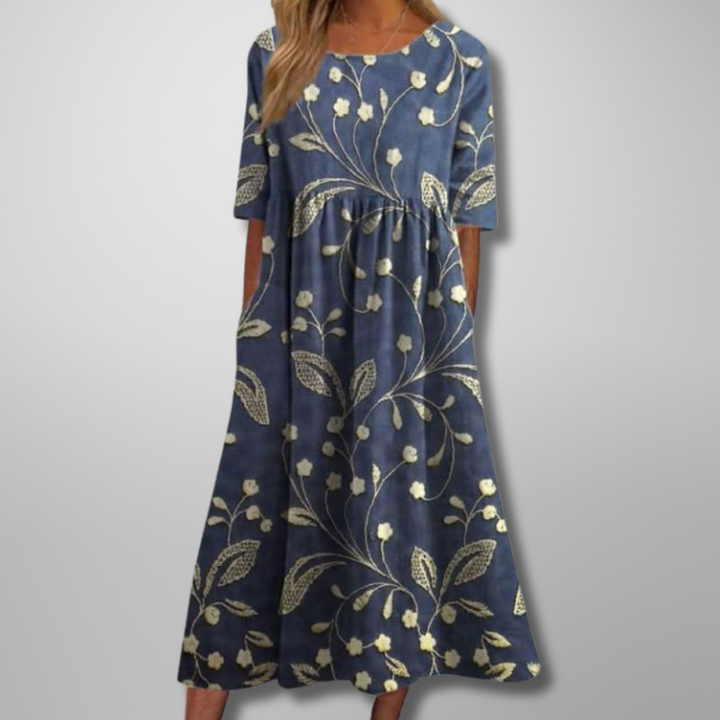 Women's Floral Summer Maxi Dress