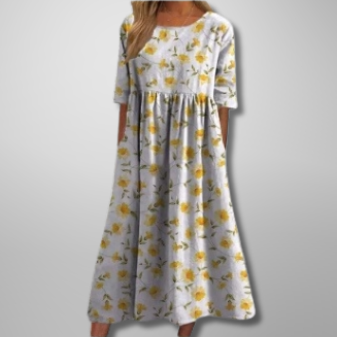Women's Floral Summer Maxi Dress