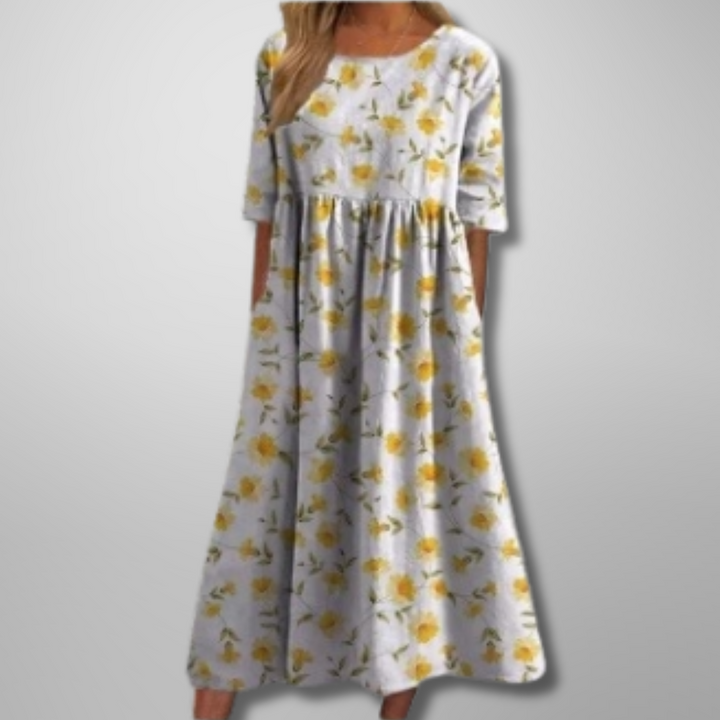 Women's Floral Summer Maxi Dress