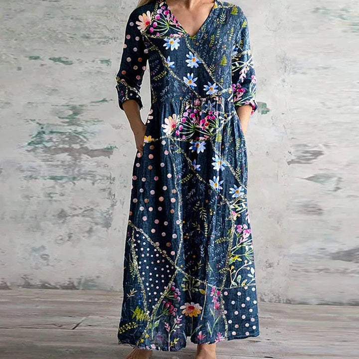 Women's Floral Summer Maxi Dress