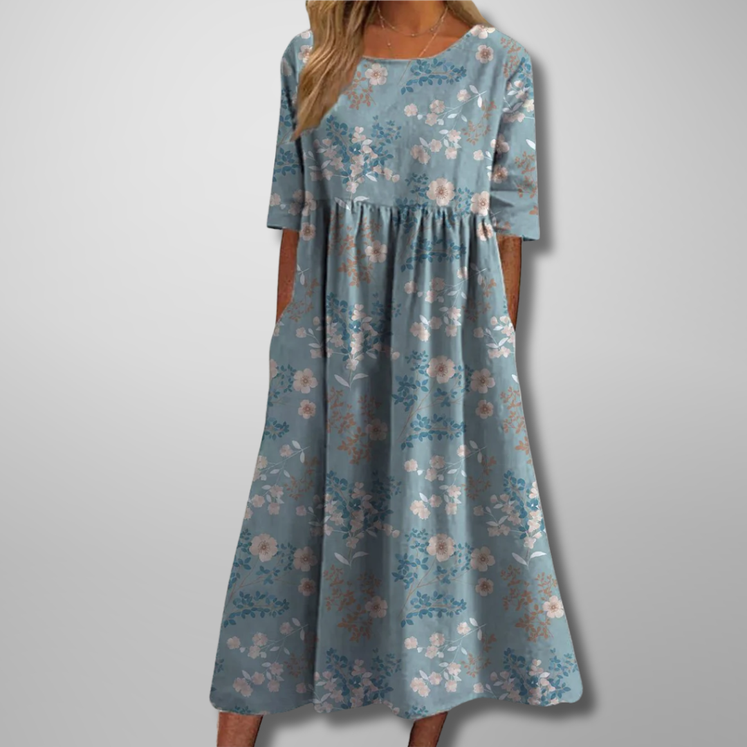 Women's Floral Summer Maxi Dress