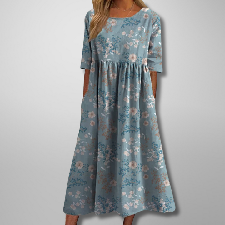 Women's Floral Summer Maxi Dress