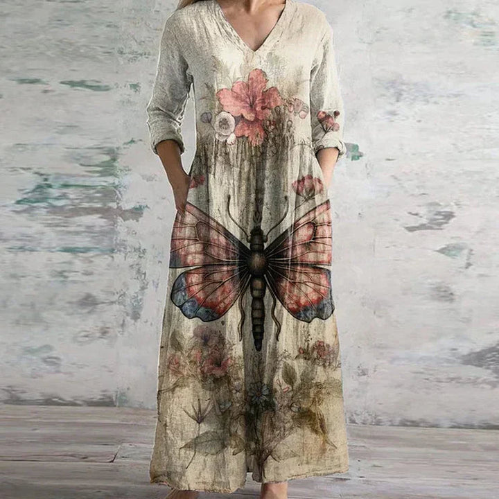 Women's Floral Summer Maxi Dress