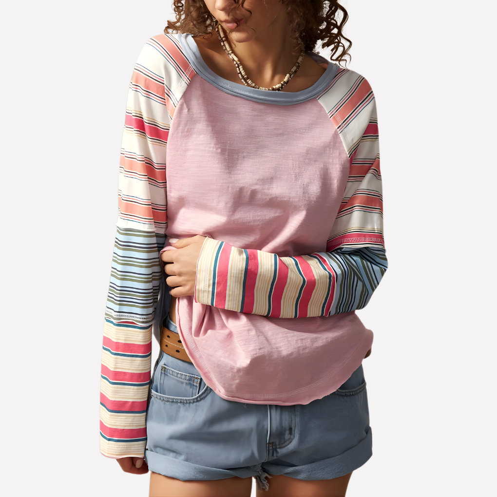 Women's Long Sleeve Raglan Top