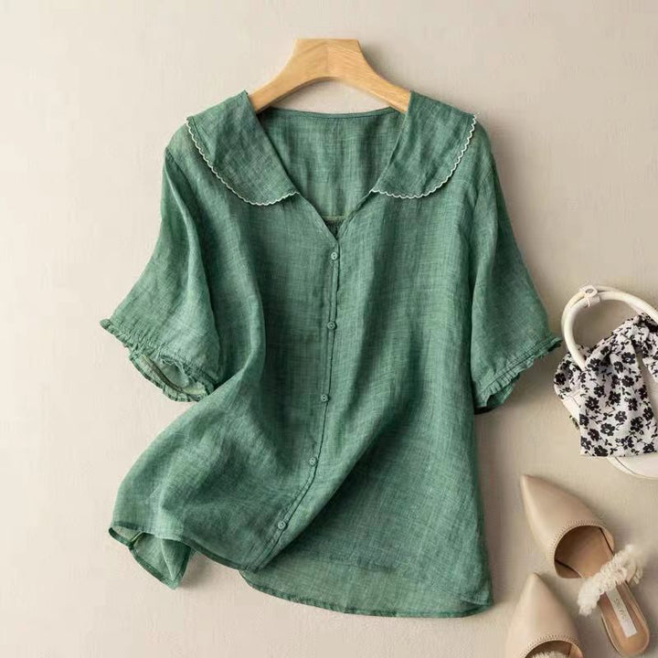 Women's Peter Pan Collar Blouse
