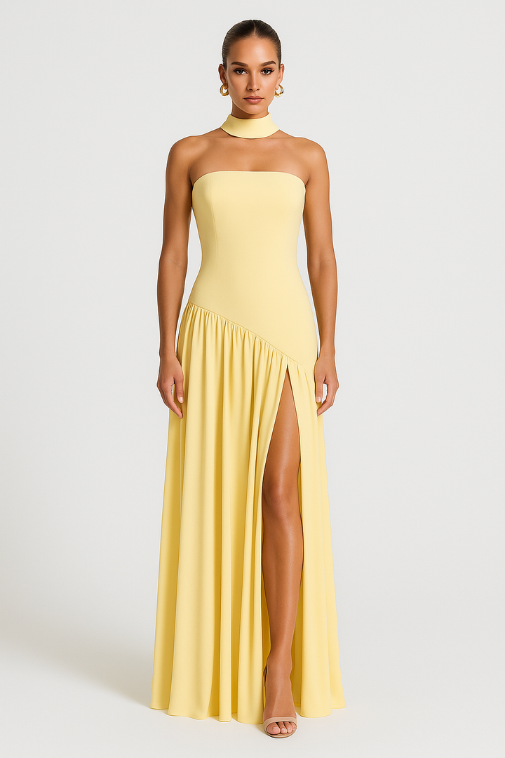 Women's Strapless Maxi Dress
